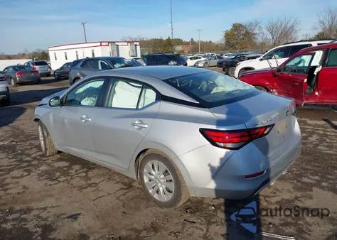 2023 Nissan Sentra S Xtronic Cvt z USA, uszkodzony, nr VIN 3N1AB8BV0PY227939